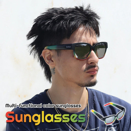 Multifunctional Colorful Sunglasses(with box)