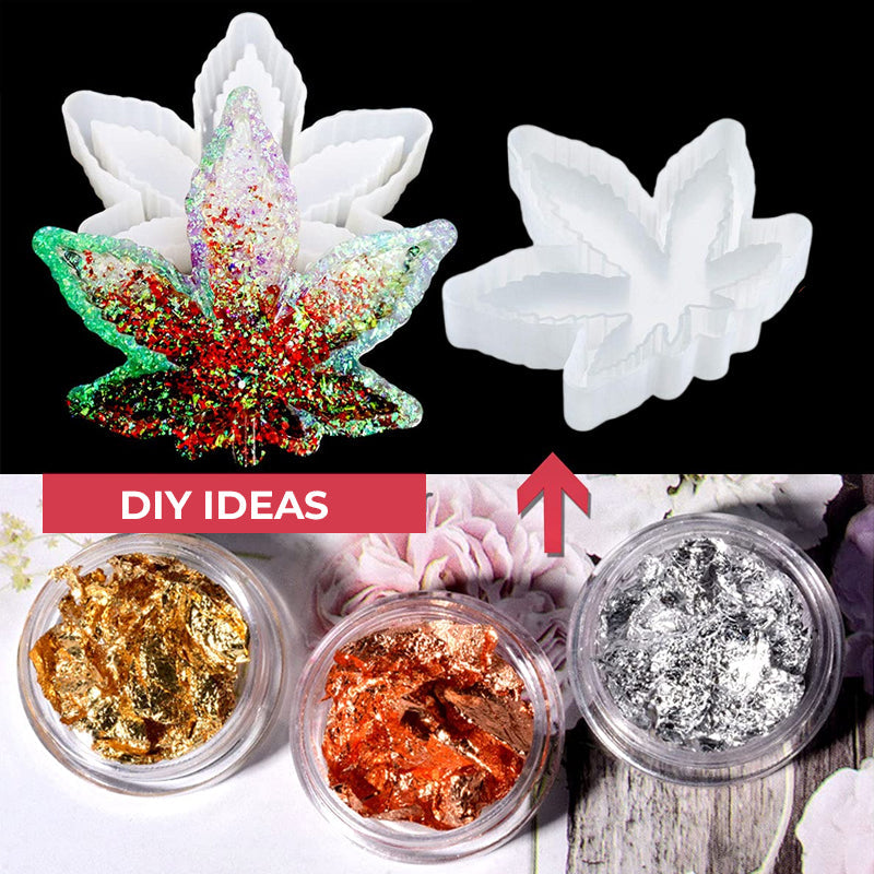 DIY Maple Leaf Ashtray Silicone Mold