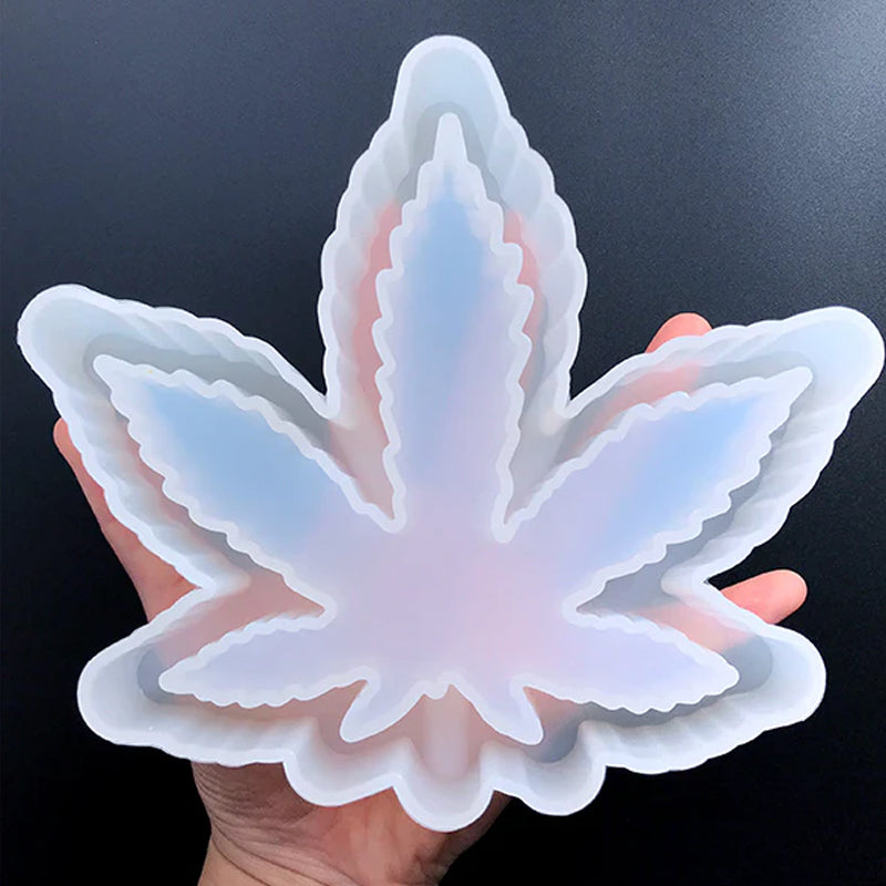 DIY Maple Leaf Ashtray Silicone Mold